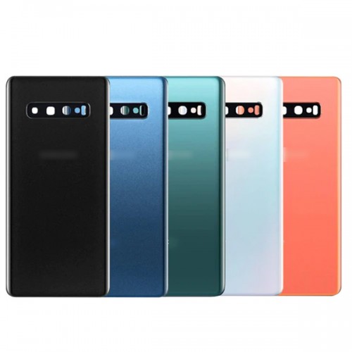 Galinis dangtelis suderinamas su Samsung G973 S10 / Prism balta / (su kameros lęšiu) HQ