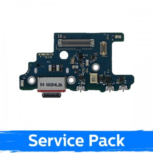Įkrovimo jungtis skirta Samsung G985 S20 Plus su lankstiu kabeliu / Plata (Service Pack)