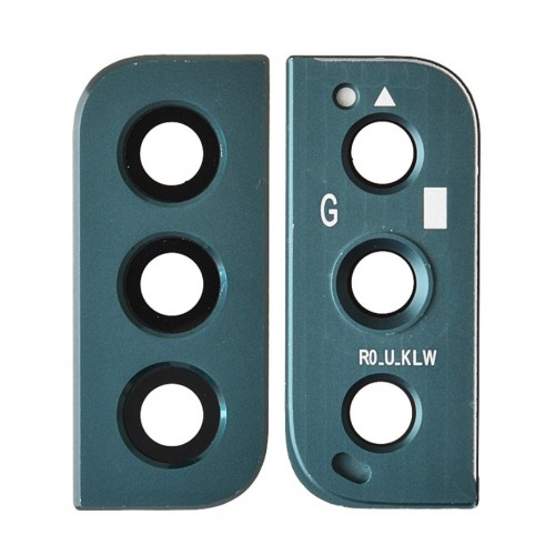 Galinės kameros stiklas suderinamas su Samsung S901 S22 / S906 S22 Plus galinės kameros stiklas / Olive /