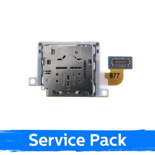 Lanksčioji jungtis skirta Samsung T835 / T830 Tab S4 SIM kontakto / plata (Service Pack)