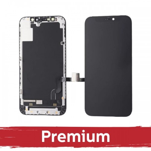 LCD Display Compatible With iPhone 12 Mini Black (Hard OLED / Premium)
