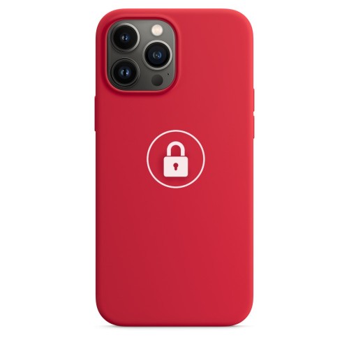 Telefono dėklas Silicone Case v2, skirtas Apple iPhone 13 Mini, Red Product, pakuotėje