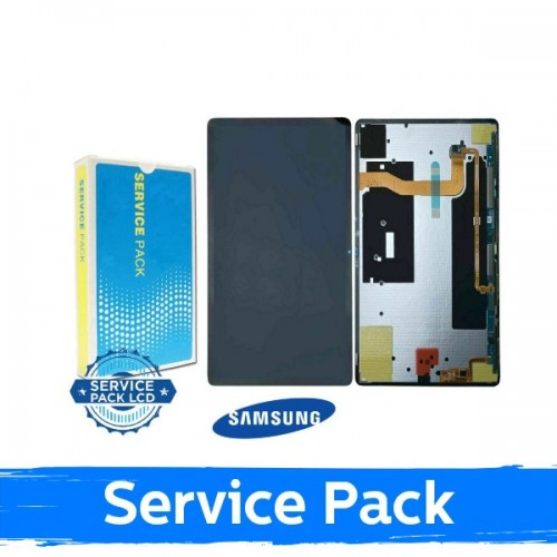 LCD Display Compatible With Samsung X800 / X806 Tab S8 Plus 12.4&amp;#039;&amp;#039; Black (Service Pack)