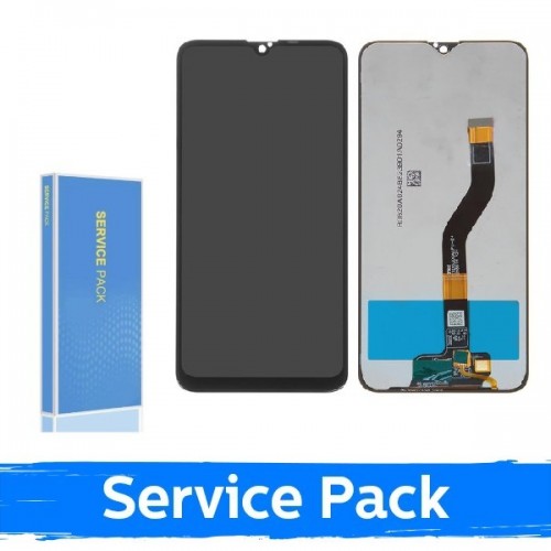 LCD дисплей для Samsung A107 A10s чёрный (Service Pack / Aftermarket, NF версия)