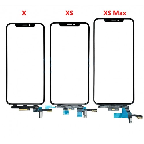 Touch Screen Digitizer Compatible With "Pro+" Apple iPhone Xs Max / glass + OCA / Set (LONG FLEX)