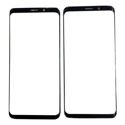 Стекло LCD экрана Samsung G965 S9+ чёрный Оригинал