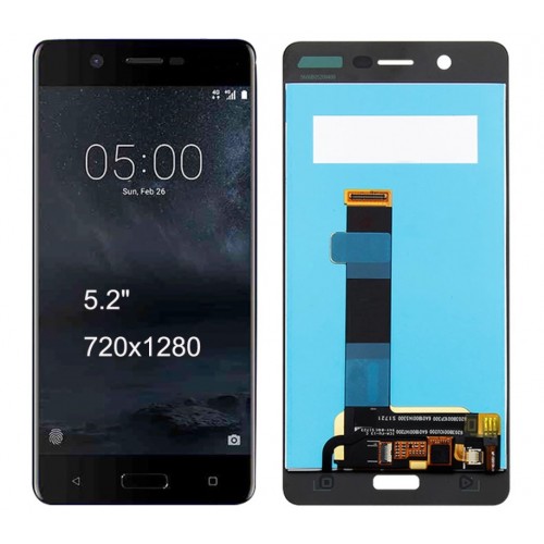LCD Display Compatible With Nokia 5.2 Black HQ