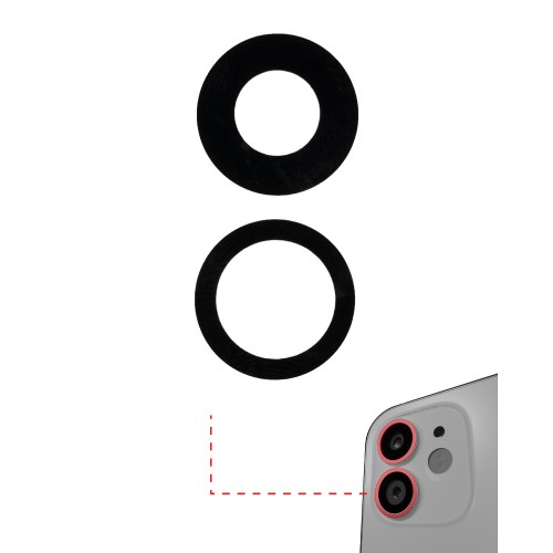 Rear Camera Lens Compatible With Apple iPhone 11 Rear camera Lens  (2pcs) / PREMIUM /