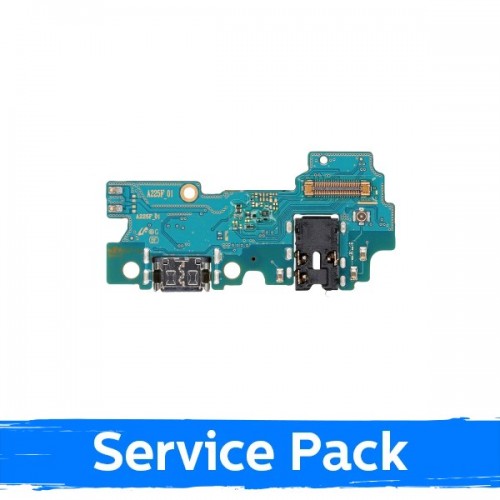 Разъём зарядки Samsung A225 A22 4G с шлейфом Plata (Service Pack)
