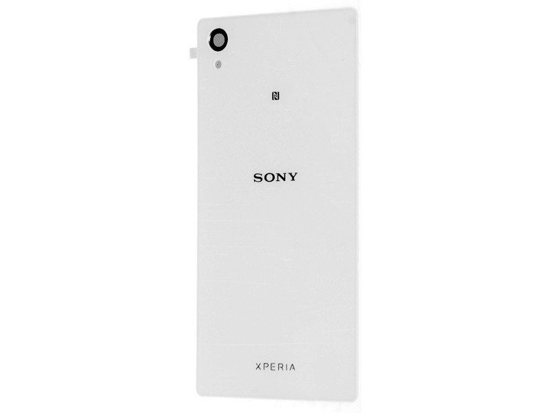 Задняя крышка для Sony E2303 Xperia M4 Aqua белая Оригинал (б/у Grade A)