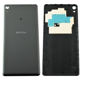 Задняя крышка для Sony F3111/F3112 Xperia XA чёрная (Graphite Black) Оригинал (б/у Grade A)