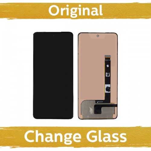 LCD ekranas skirtas Motorola G52 (G82 / G71s / Edge30) / XT2221 / juodas (Atnaujintas: Kinija)