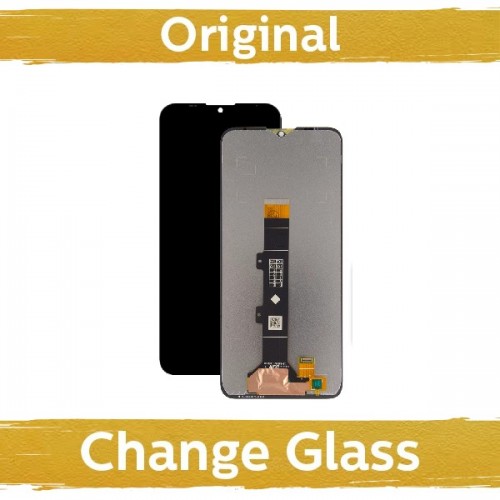 LCD ekranas skirtas Motorola E20 / XT2155 / juodas (Atnaujintas: Kinija)