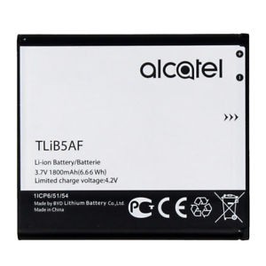 Baterija Alcatel TLiB5AF, skirta modemui One Touch/Pop C5/OT5036/OT5036D/OT5036/OT5036D/S800/S710, 1800mAh