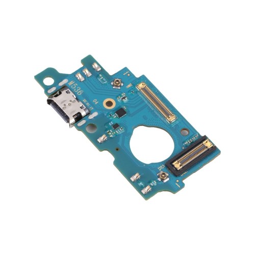 Charging Port Compatible With Samsung M536 M53 5G with Flex / Plata OEM