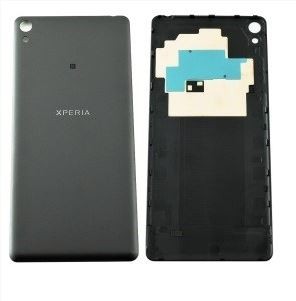 Задняя крышка для Sony F3111/F3112 Xperia XA чёрная (Graphite Black) Оригинал (б/у Grade B)