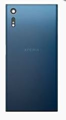 Задняя крышка для Sony F8331/F8332 Xperia XZ синяя Оригинал (б/у Grade B)