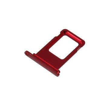 Лоток SIM-карты для iPhone XR красный Оригинал