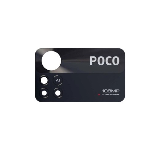 Стекло задней камеры совместимое с Xiaomi Poco X4 Pro 5G