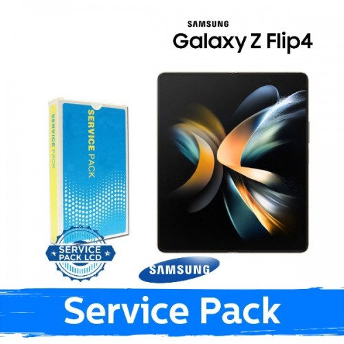 LCD Display Compatible With Samsung F936 Z Fold4 (INNER) Black (Service Pack)(NF version)