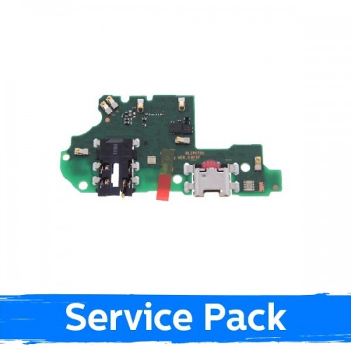 Charging Port Compatible With Huawei P Smart 2019 with Flex / Plata (Service Pack)