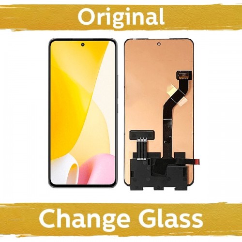 LCD ekranas suderinamas su Xiaomi Mi 12 Lite 5G juodas (Atnaujintas: Kinija)
