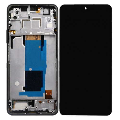 LCD Display Compatible With Xiaomi Redmi Note 11 Pro+ 5G (11 Pro Plus 5G) with Frame / Mysterious Black / HQ