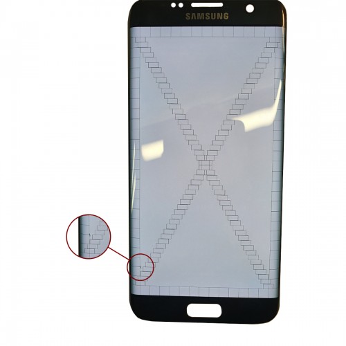 LCD ekranas suderinamas su Samsung G935 S7 Edge juodas (Atnaujintas: Telemax) (Su defektais 77)