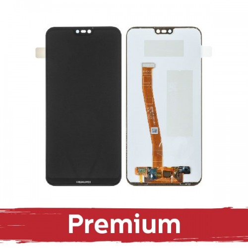 LCD дисплей совместимый с Huawei P20 Lite Nova 3E чёрный OEM