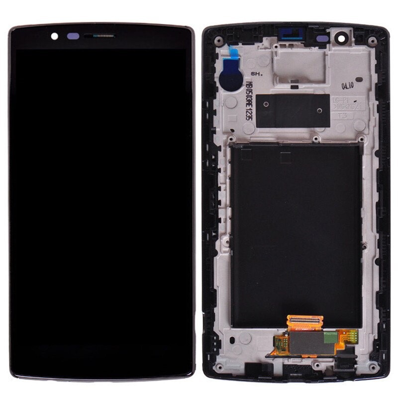 LCD ekranas LG H815 G4 su jutikliniu ekranu juodas originalus (naudotas, C klasė)