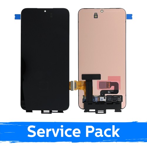 LCD ekranas suderinamas su Samsung S906 S22 Plus juodas (Service Pack) (NF versija)