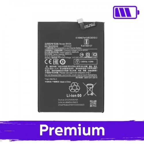 Battery Compatible With Xiaomi Redmi Note 10 5G / M3 Pro 5G / Redmi 10 / Redmi 10 2022 BN5A (OEM)