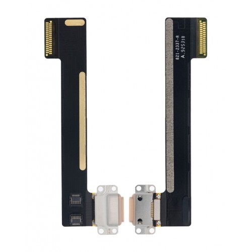 Įkrovimo jungtis skirta Apple iPad Mini 5 / Mini 4 su flex kabeliu / balta / OEM