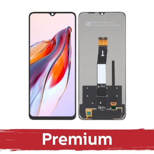 LCD-дисплей совместимый с Xiaomi Redmi 12C чёрный OEM