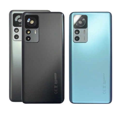 Galinis dangtelis skirtas Xiaomi 12T Pro / mėlynas / (su kameros lęšiu) OEM
