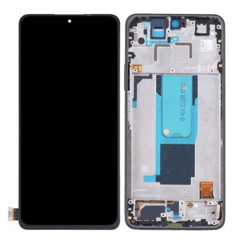LCD Display Compatible With Xiaomi Redmi Note 11 Pro+ 5G (11 Pro Plus 5G) with Frame / Timeless Purple / HQ