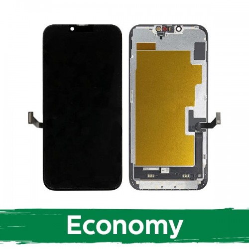 LCD ekranas skirtas iPhone 14 Plus juodas (INCELL / Economy)