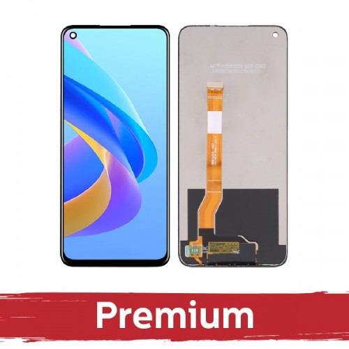 LCD ekranas skirtas OPPO A76 / A36 (4G) juodas OEM