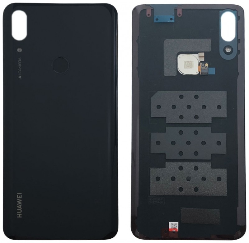 Задняя крышка для Huawei P Smart 2019 Midnight Black Оригинал (б/у Grade C)