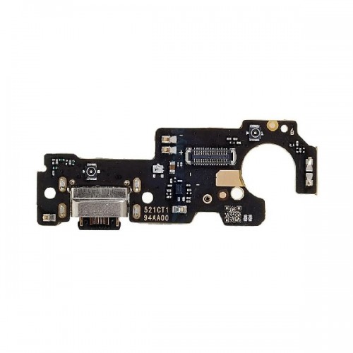 Charging Port Compatible With Xiaomi Redmi Note 10 5G with Flex / Plata OEM