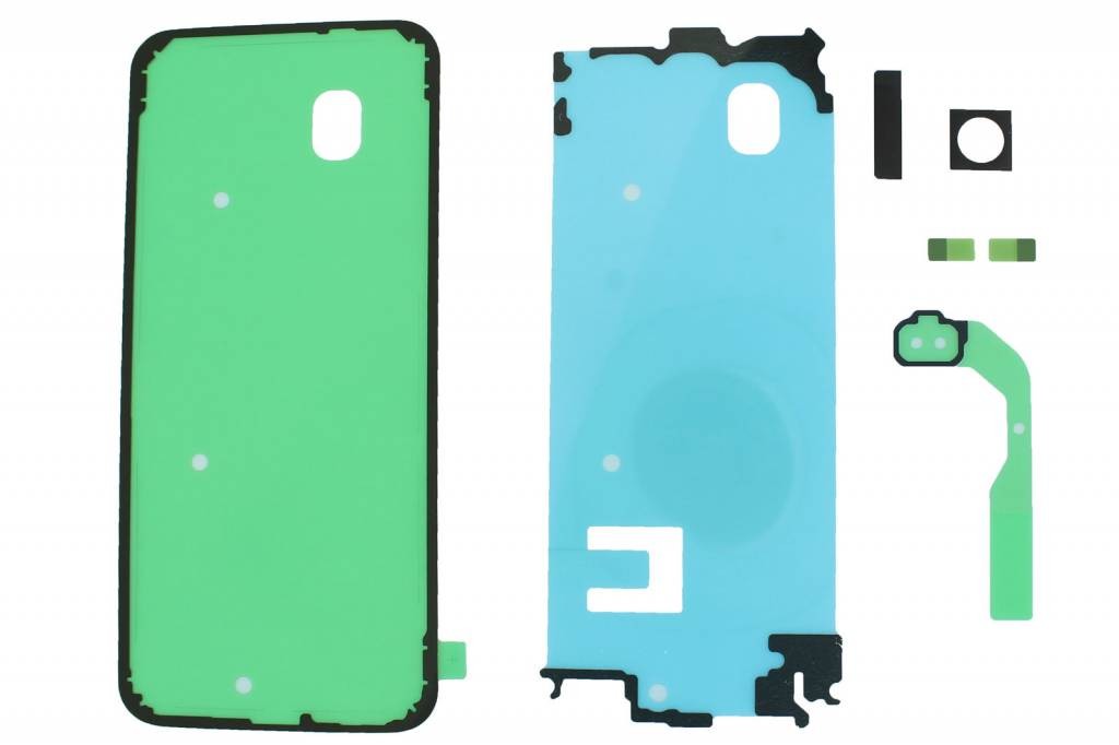 Lipdukų rinkinys galiniam dangteliui Samsung G955 S8+ originalus (techninės priežiūros paketas)