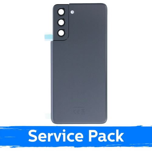 Задняя крышка совместимая с Samsung G991 S21 / Phantom Gray / (Service Pack)
