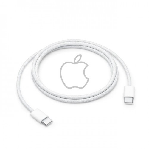 Кабель Apple "Woven" MQKJ3ZM/A белый 100 см Type-C / Type-C / 100% оригинал (A2795)