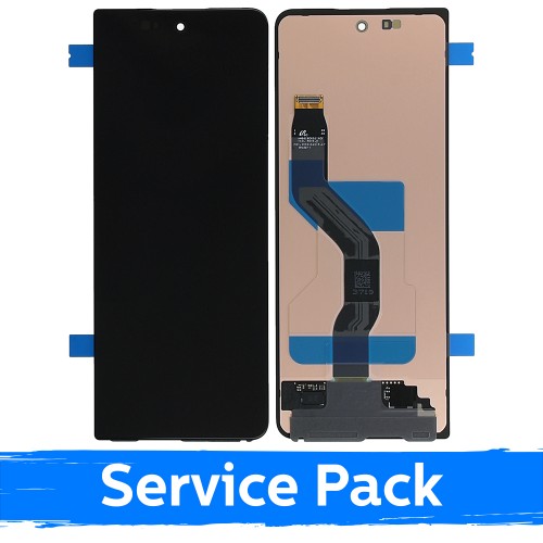 LCD дисплей для Samsung F946 Z Fold5 (внешний) чёрный (Service Pack)