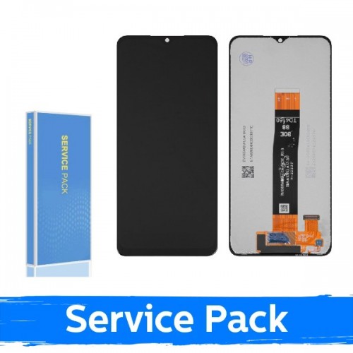 LCD дисплей для Samsung A136 A13 5G / A047 A04s / M136 M13 чёрный (Service Pack / Aftermarket)(NF version)