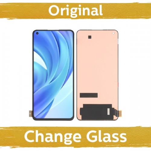 LCD ekranas skirtas Xiaomi Mi 11 5G Juodas (Atnaujintas: Kinija)