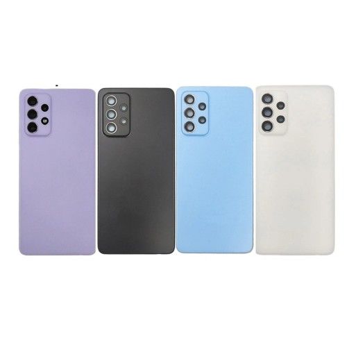 Back Cover Compatible With Samsung A725 A72 / Awesome Blue / (with camera lens) HQ