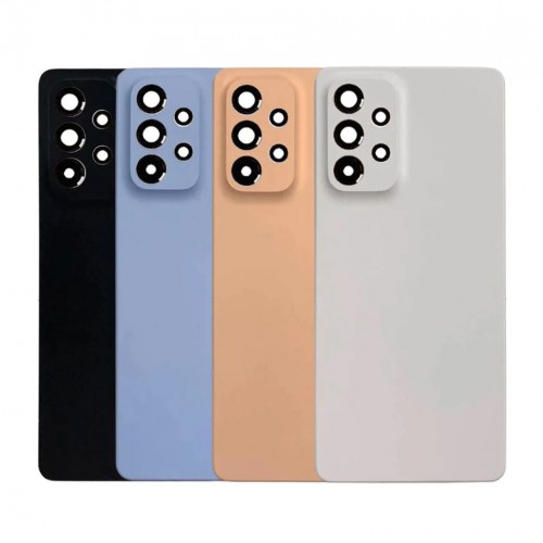 Galinis dangtelis skirtas Samsung A536 A53 5G / Juodas / (su kameros lęšiu) OEM