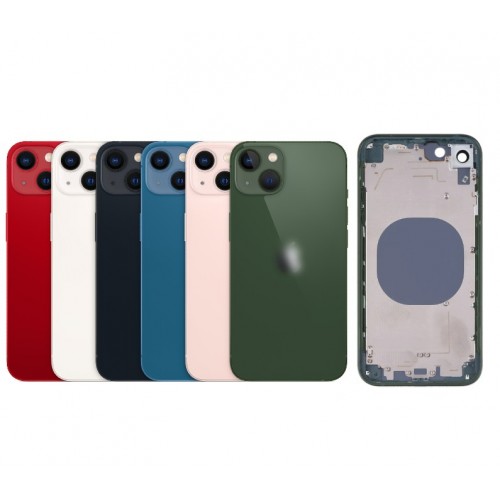 Задняя крышка совместимая с iPhone 13 с полным корпусом / зелёный / OEM