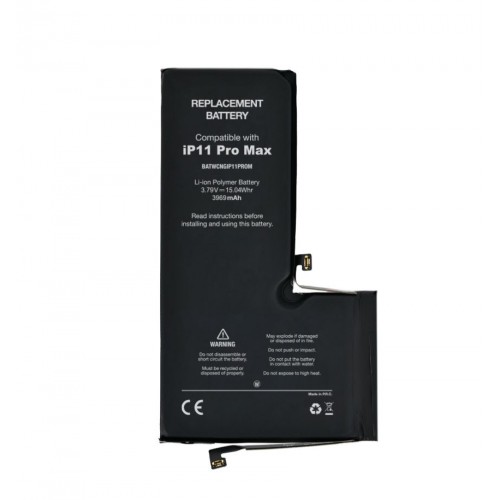 Battery Compatible With iPhone 11 Pro Max / 3969mAh / (aukštos kokybės analogas)